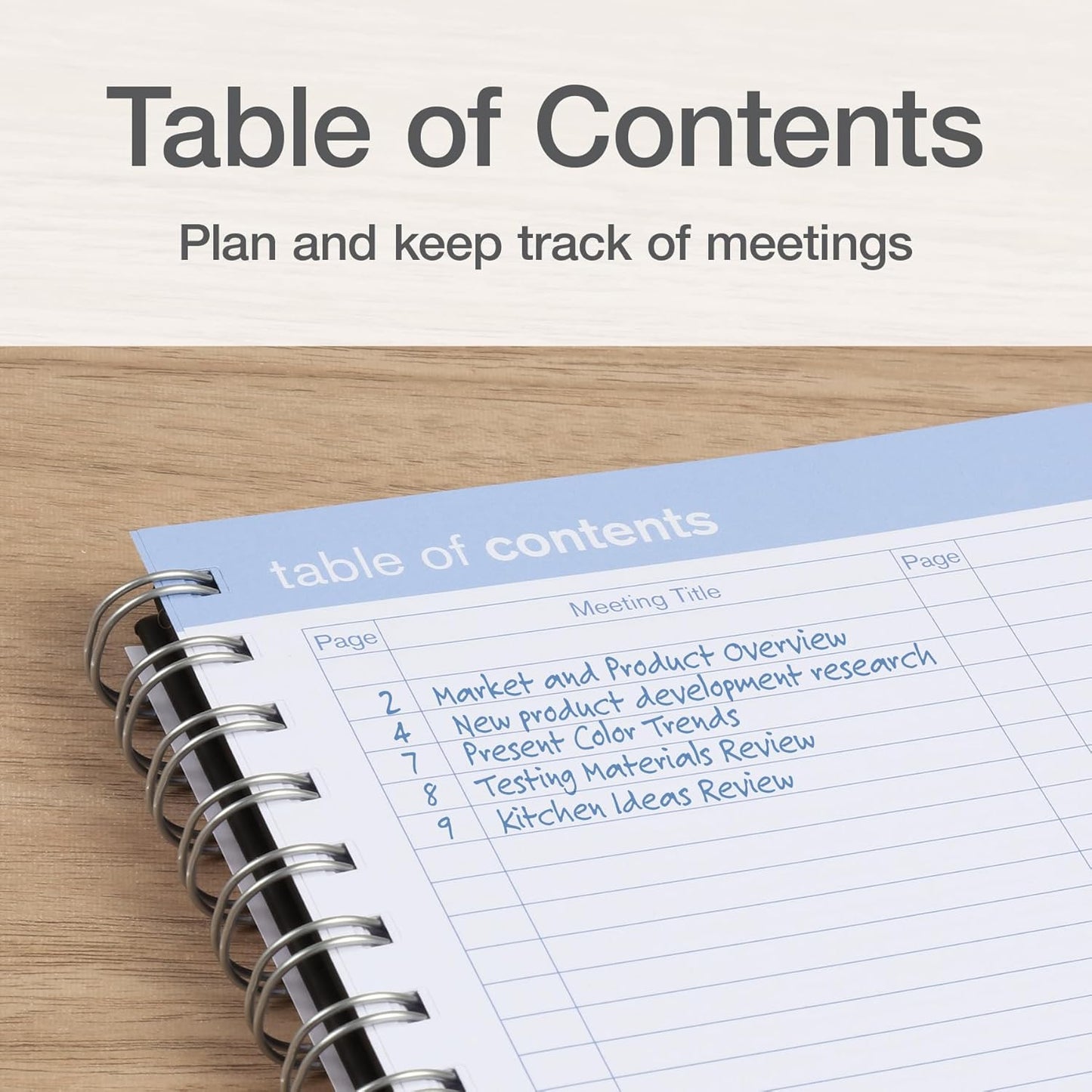 Oxford Meeting Notebook, Undated, Customizable Work Notes, Spiral Bound, Black Cover, Heavyweight 32 lb. White Paper, 7.5" x 10", 160 Pages (63830)