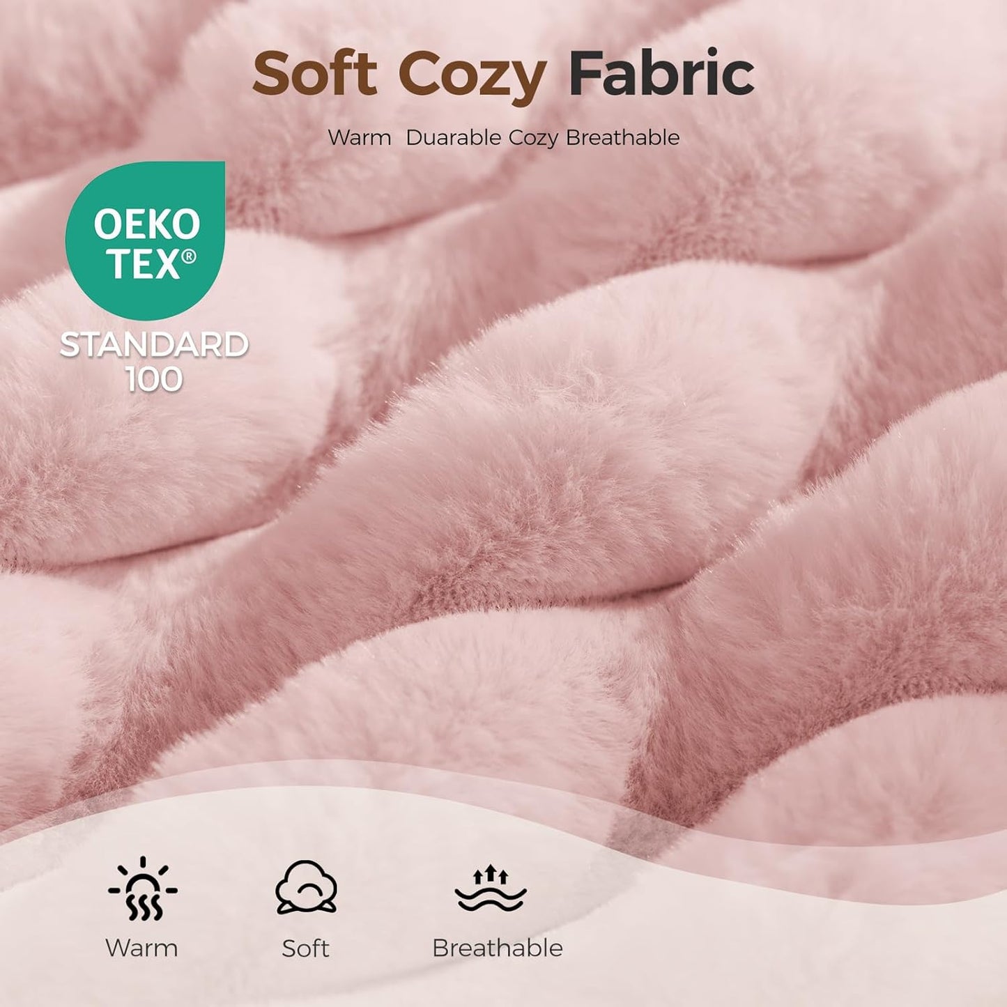 Orthopedic Dog Bed for Extra Large Dog, Waterproof Pet Bed,Non-Slip Bottom and Egg-Crate Foam with Removable Washable Cover Crate Bed,Pink,42"x30"x4"