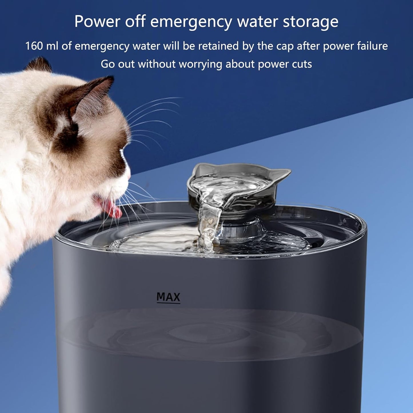 Automatic Pet Cats Water Fountains Dispenser for Dog Waterer Drinker Feeders Bowl Container Water Feeding Supplies Drinking Fountains Filter Replacement