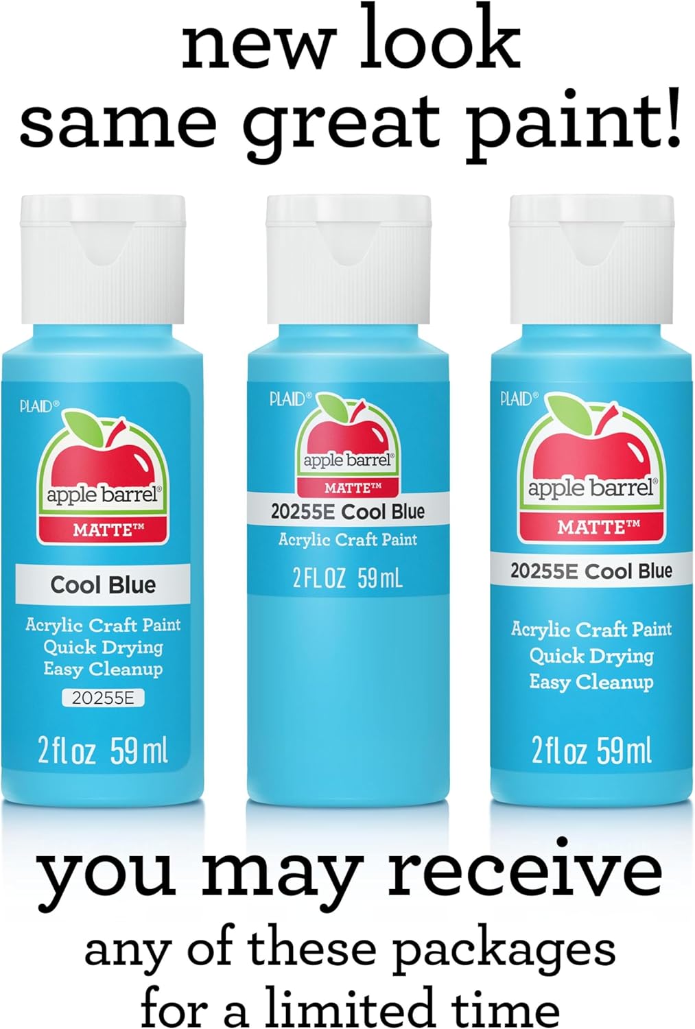 Apple Barrel, Acrylic Paint Set, 16 pc - 2 oz Bottles, Pastel Perfection, Perfect for DIY Arts and Crafts Projects