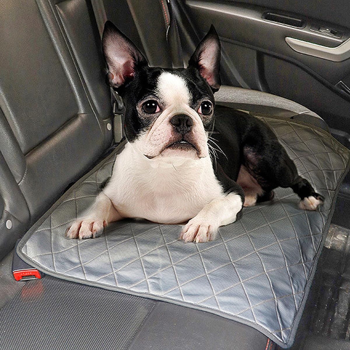 Milisten Large Dog Cooling Mat and Waterproof Urine Pad, Thick Polyester Anti-Slip Summer Cooling Bed Mat for Indoor Use, Fast-Drying Washable Pet Sleep Cushion