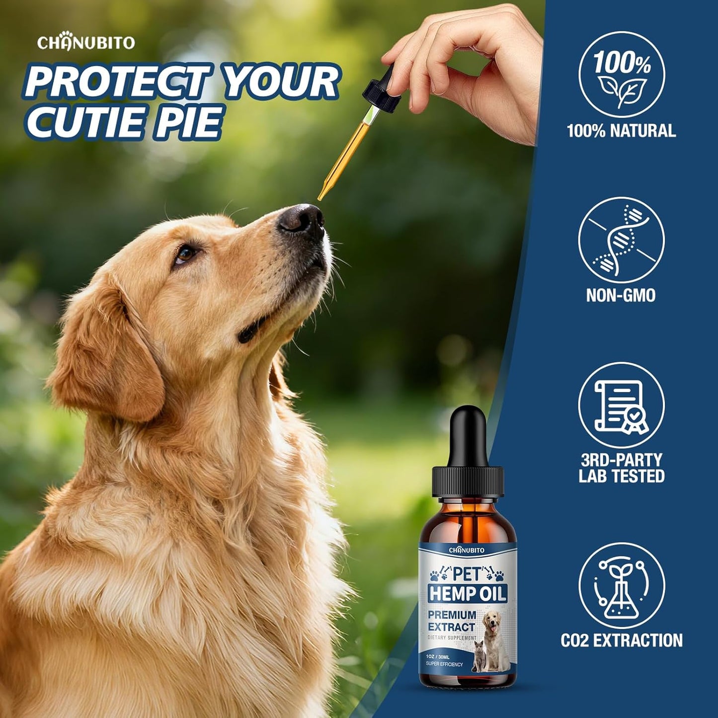Неmp Oil for Dogs Cats (2 Packs)-Pets Неmp Oil Help with Relieves Anxiеty, Pаin, Inflammation, Aggrеssive Rеlax, Promotes Appеtite-Hiр & Jоint Suppоrt Skin Hеalth Calming Drops