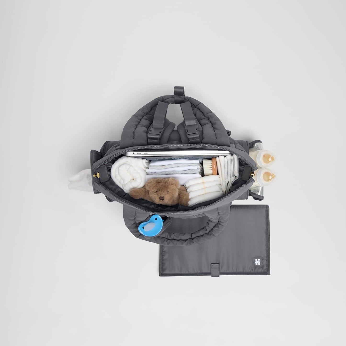 HUGGIES unisex-adult Cozy Hugpack Tote Diaper Bag