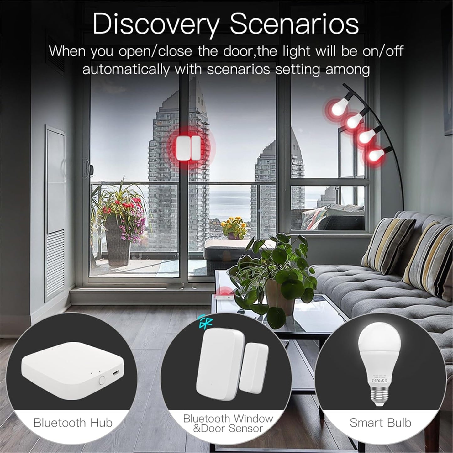 Add MOES FingerBot Tuya Bluetooth Hub Link FingerBot to Wi-Fi (Support 2.4GHz) Compatible with Alexa, Google Home, IFTTT and Timmer Control. One Gateway Can Connect Multiple FingerBots