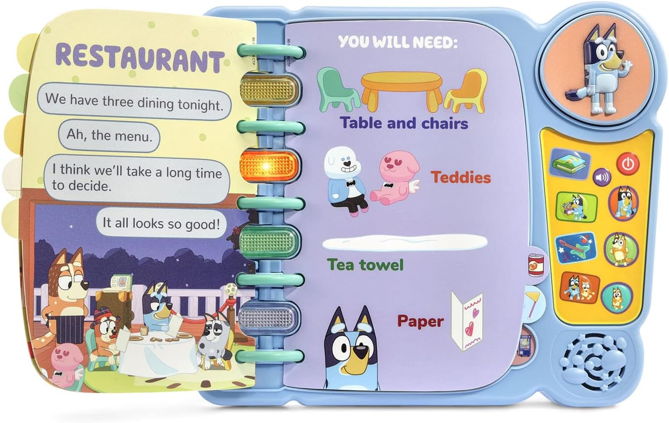 VTech Bluey Bluey's Book of Games
