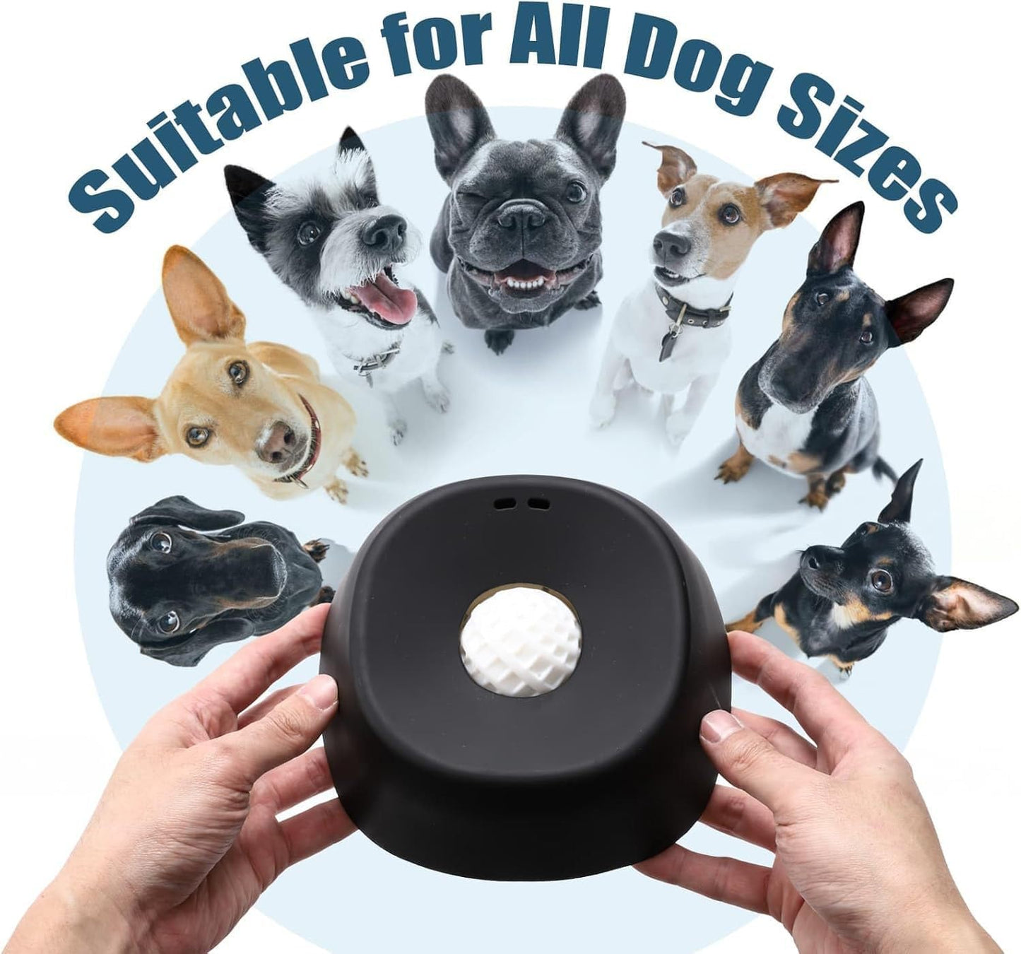 Pet Slow Feeder Bowl Set - Automatic Feeding System Anti-Choke Slow Eating Bowl for Dogs Cats Multi-Function Pet Food Water Dispenser