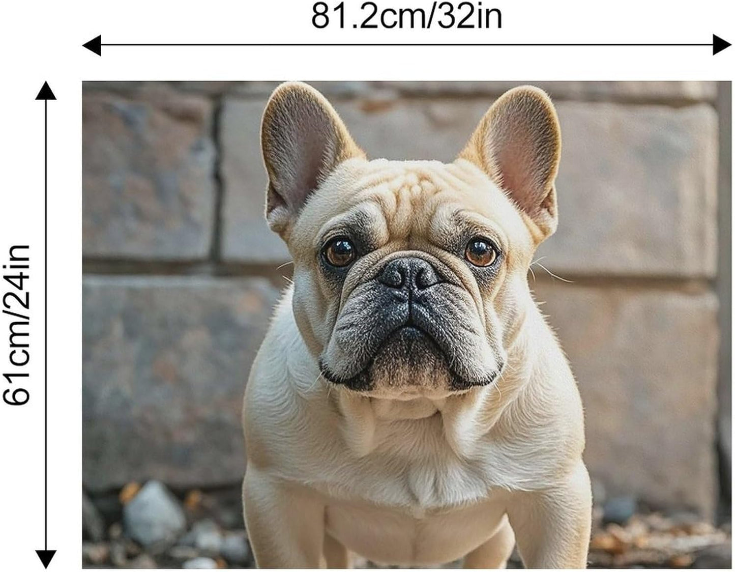 Dog Food Mat Pet Leather Tablecloth French Bulldog Pet Feeding Mat Anti-Slip Dog Bowl Mats Absorbent Pet Placemats for Dogs Protect Floor Dogs Pad for Food and Water