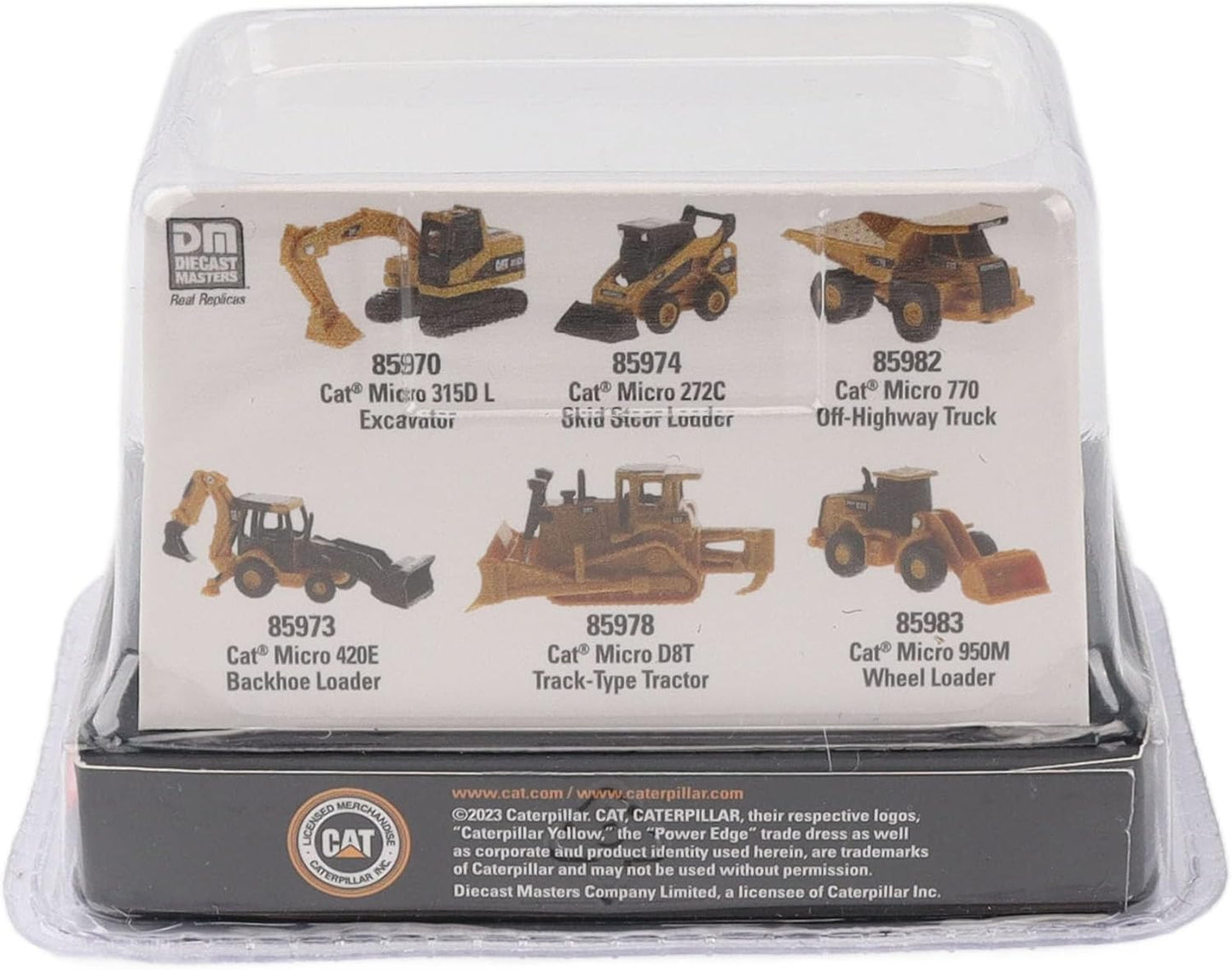 Diecast Masters Caterpillar Toy Replicas - Micro 320 Hydraulic Excavator Grapple | Model 85725CS