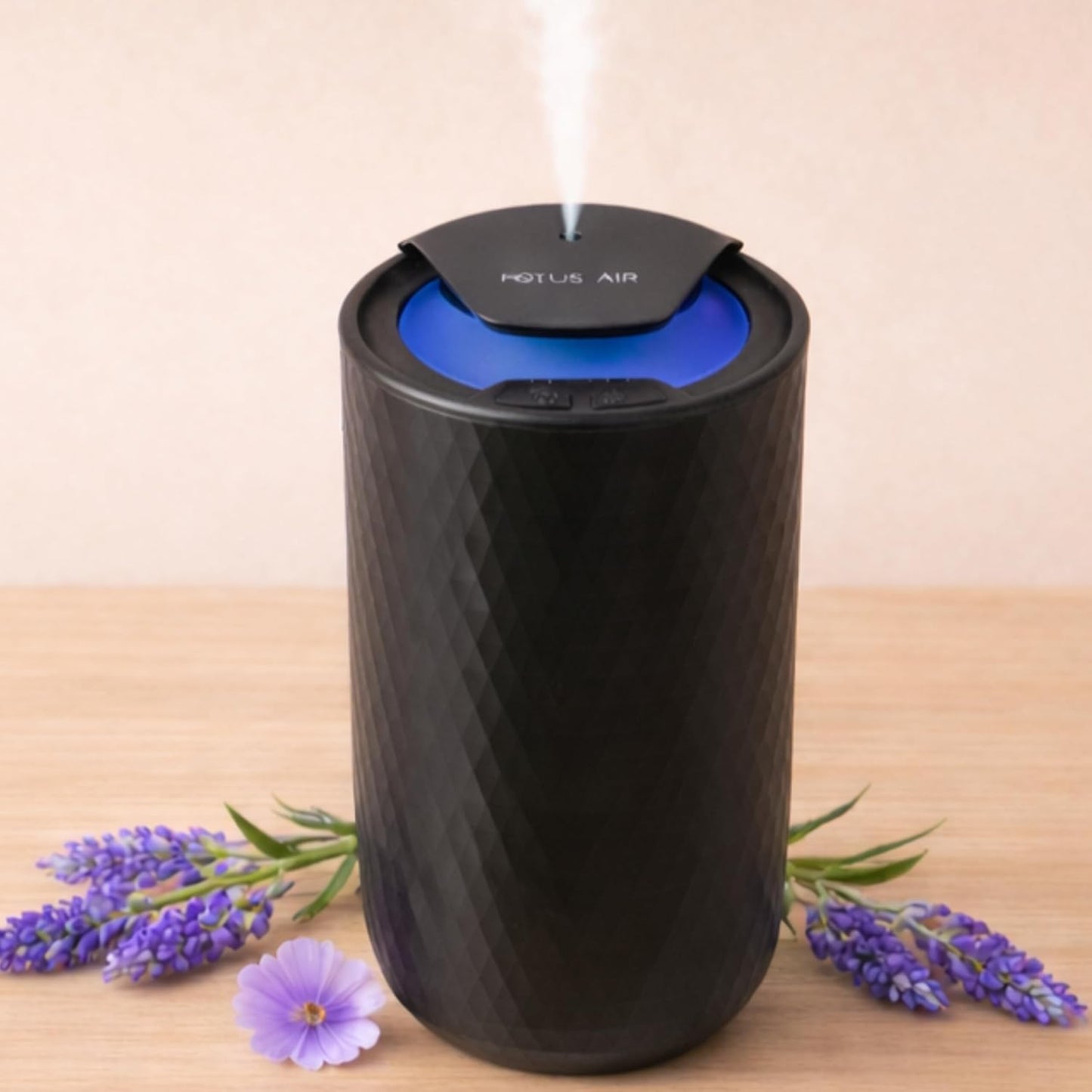 Waterless Essential Oil Diffuser – Portable Cordless Aromatherapy Diffuser for Home, Car, Office – 3 Mist Levels - 4 Timer Modes - 15ml Oil Capacity - USB-C Rechargeable