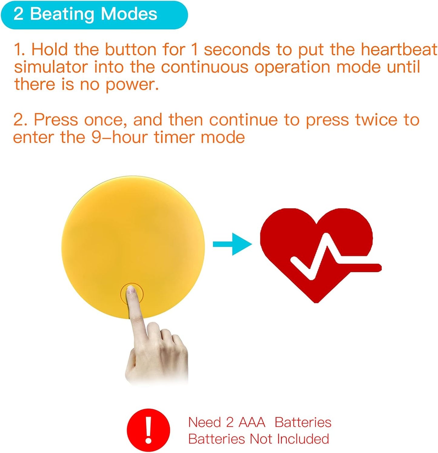 Heartbeat Puppy Toys Dog Heartbeat Toy for Dog Anxiety Relief and Calming Aid, Heartbeat Stuffed Animal for Puppy Sleep Aid Crate Training, Puppy Essentials Needs Gifts