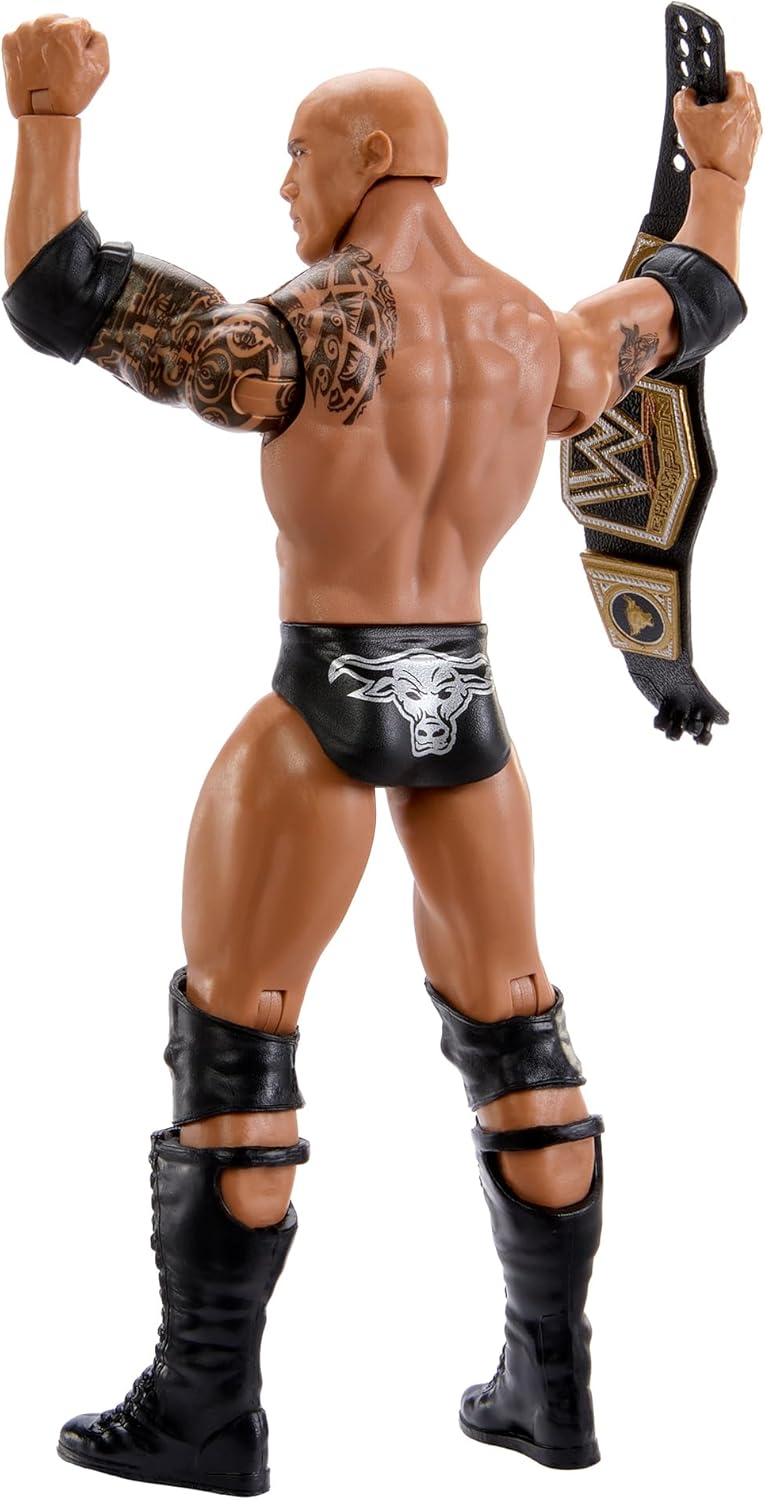 WWE The Rock Main Event Champions 5 Toy Wrestling Action Figure