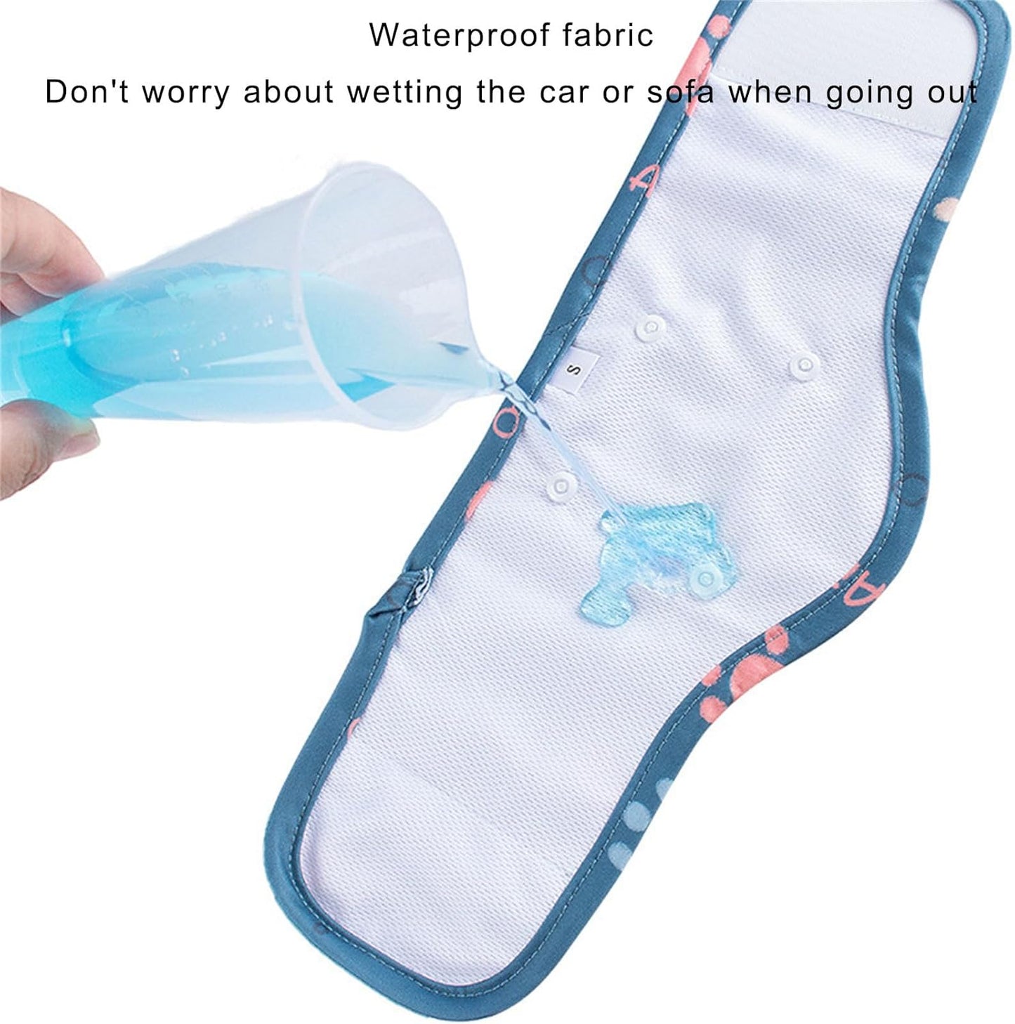 Dog Leak Diapers with Elastics Legs Soft Polyester Washable Diapers for Media Large Pee Pants