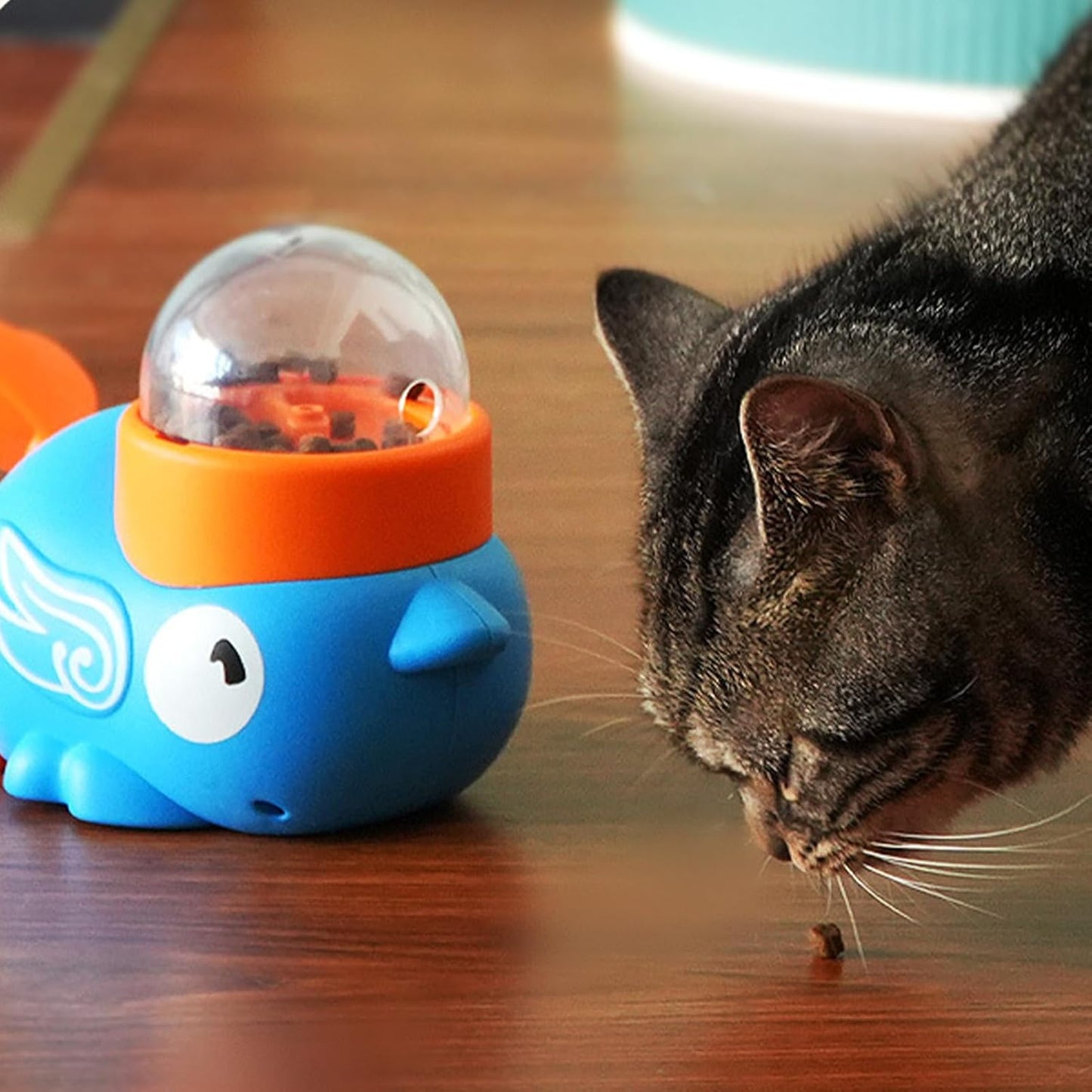 Treat Dispensing Dog Toys - Anti Gulping Duck Shape Slow Feeder,Dog Food Treat Feeding Dispenser - for Puppy Kitten Small Medium Breed Training Boredom Travel Home Indoor