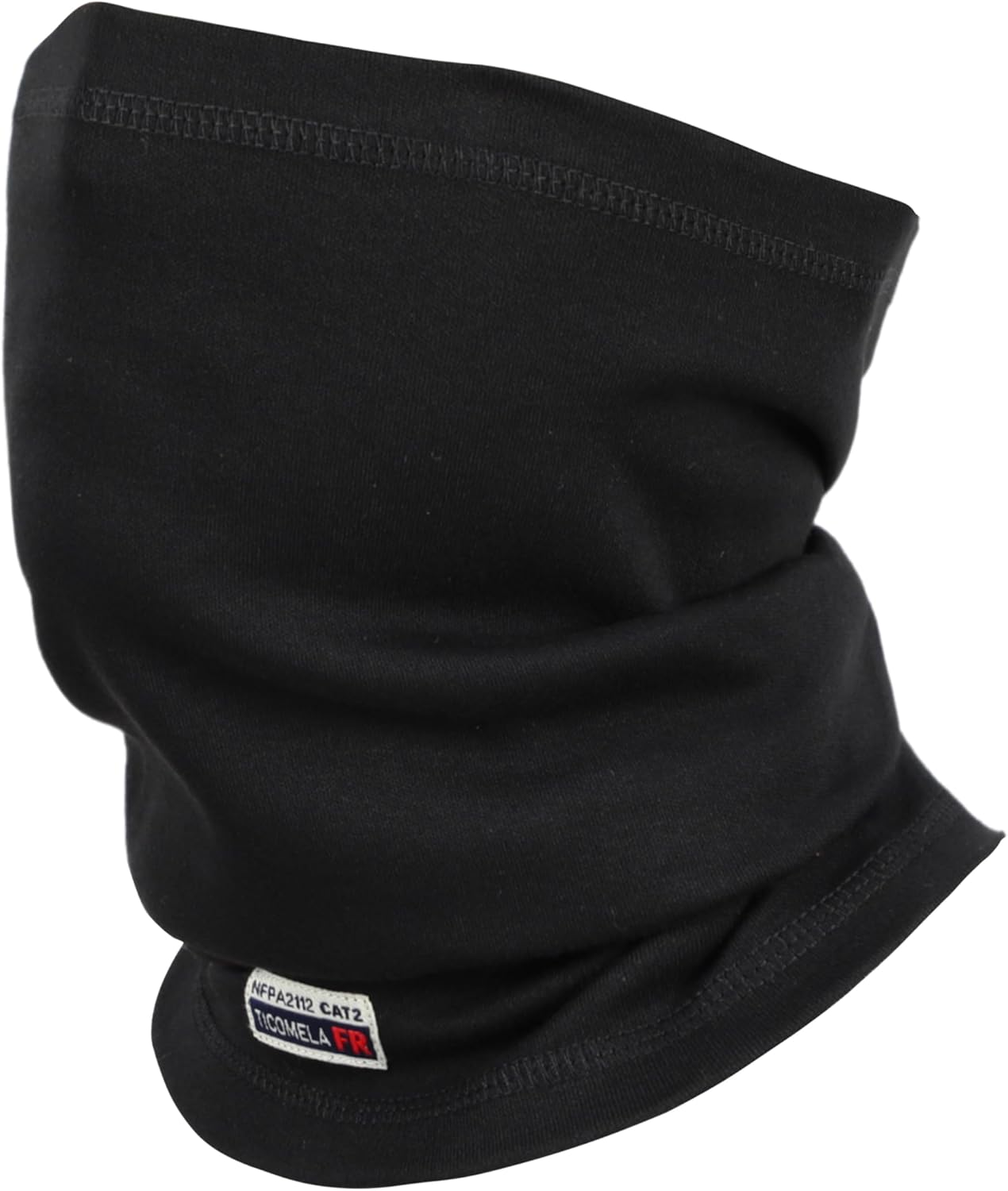 TICOMELA FR Neck Gaiter 7oz Lightweight Flame Resistant Welding Hood Face Mask, NFPA2112 CAT2 Fire Safety Protection