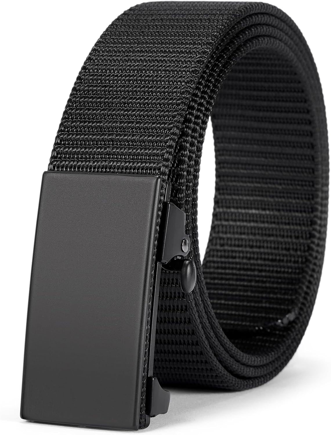 BOSTANTEN Ratchet Web Belt Men, Nylon Golf Adjustable Work Men's Belt with Casual Pants