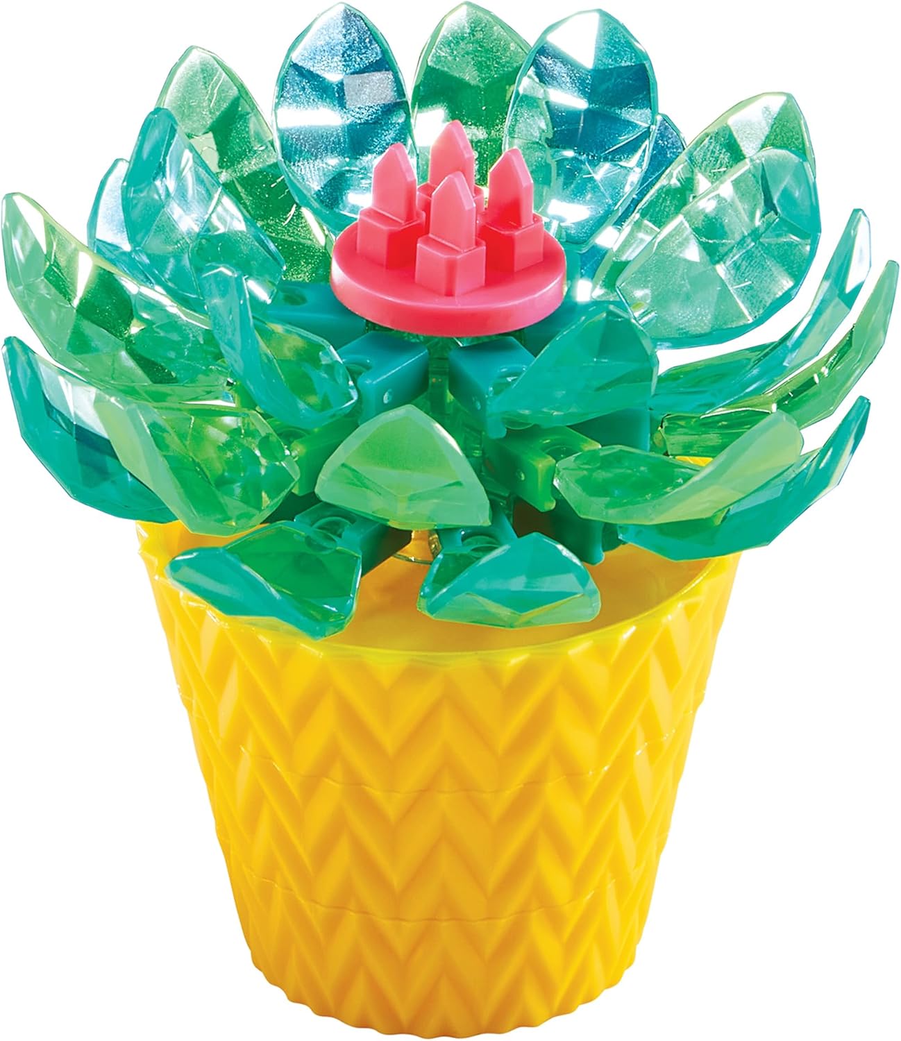 Crystal Gem Creations Jewel Succulents Kit by RoseArt, 175+ Pieces, Great for Adults, Tweens and Children Ages 8+