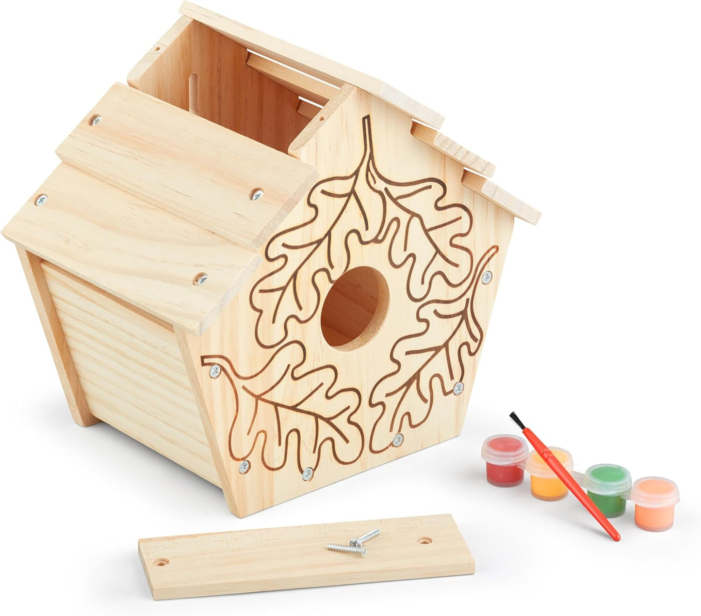 Melissa & Doug Created by Me! Birdhouse Build-Your-Own Wooden Craft Kit