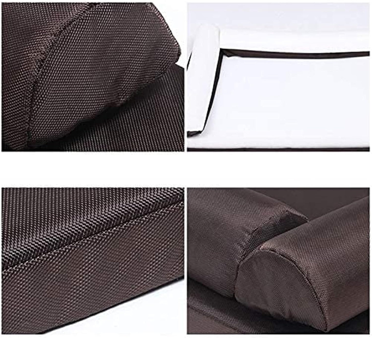 Plush Sofa Orthopedic Dog Bed Ergonomic Cradle Contour Lounger Mid Century Modern Bed Frame and Outdoor Travel Bed for Dogs and Cats - Multiple Styles Sizes (XL)