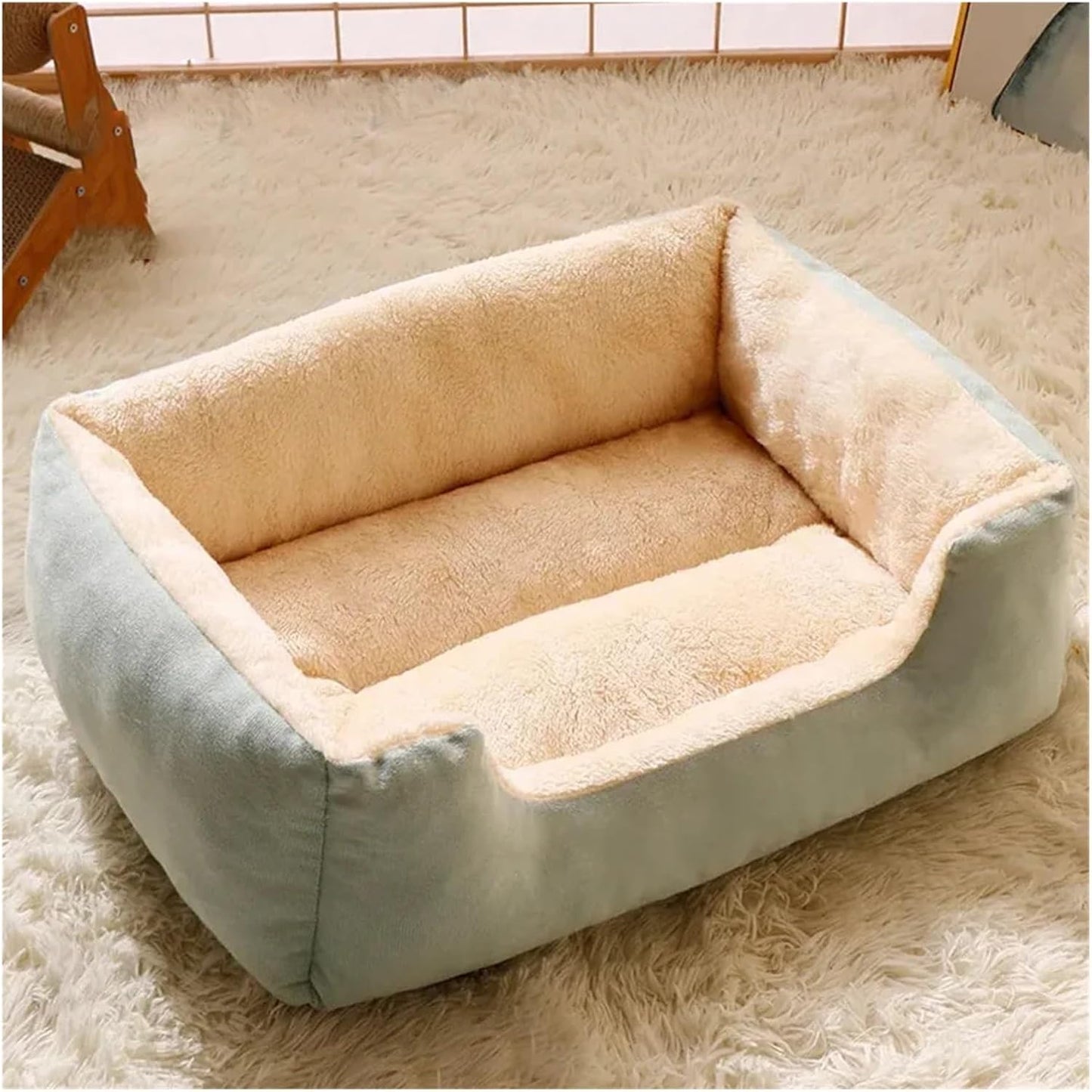 Bed for Cats Pet Products Cushions Kitten Goods Accessories Dog All Home Supplies Things Accessory Habitats Basket House Beds(Pink,XL 70x50)