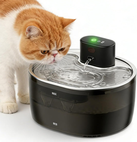 Water Dispenser for Pet Cats and Dog Automatic Fountain Safe Large Capacity Quilet Watering Bowl for Home Fountain for Dog