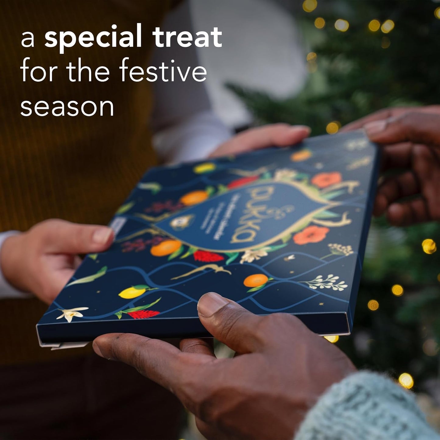 Pukka 2025 Advent Calendar Organic Tea Sampler, Selection of 24 Delightful Black & Green Tea Infusions, Christmas Gift Idea for Tea Lovers, 100% Organic