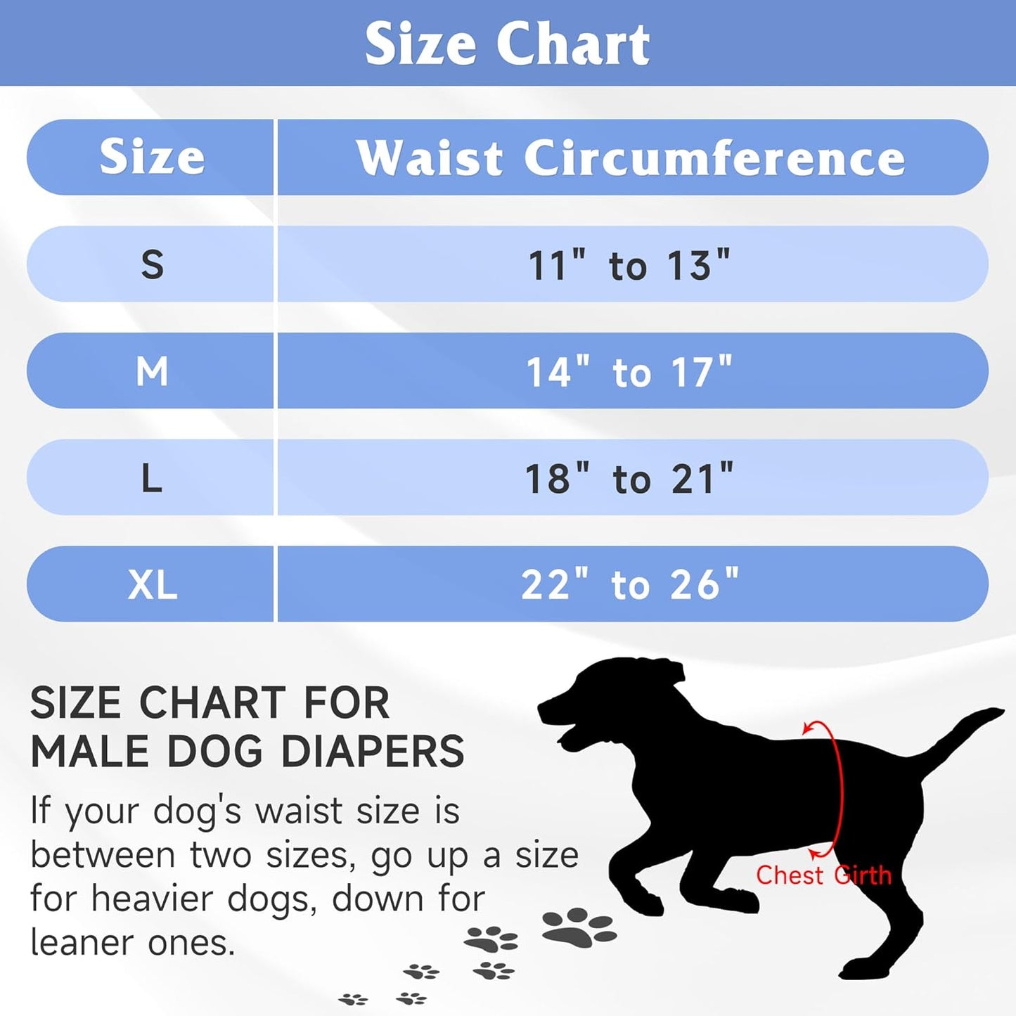 Washable Belly Bands for Male Dogs (Pack of 4), Dog Belly Band Male, Male Dog Diapers Reusable, Washable Dog Belly Wrap, Small