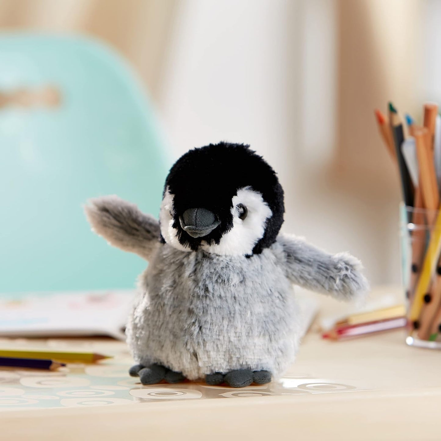 Wild Republic Penguin Plush, Stuffed Animal, Plush Toy, Gifts for Kids, Cuddlekins Mini 6 inches