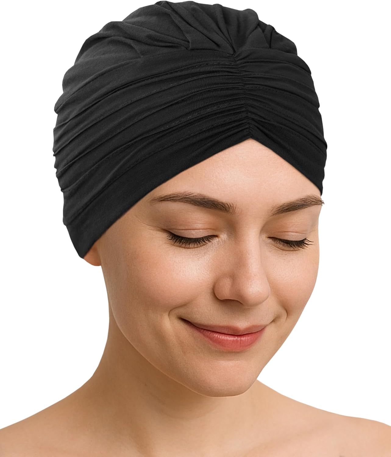 CAPLORD Chemo Cap, Soft Hat for Hair Loss, Headwear for Chemo Patients, Turban Beanie for Cancer Alopecia, Head Cover, Hijab