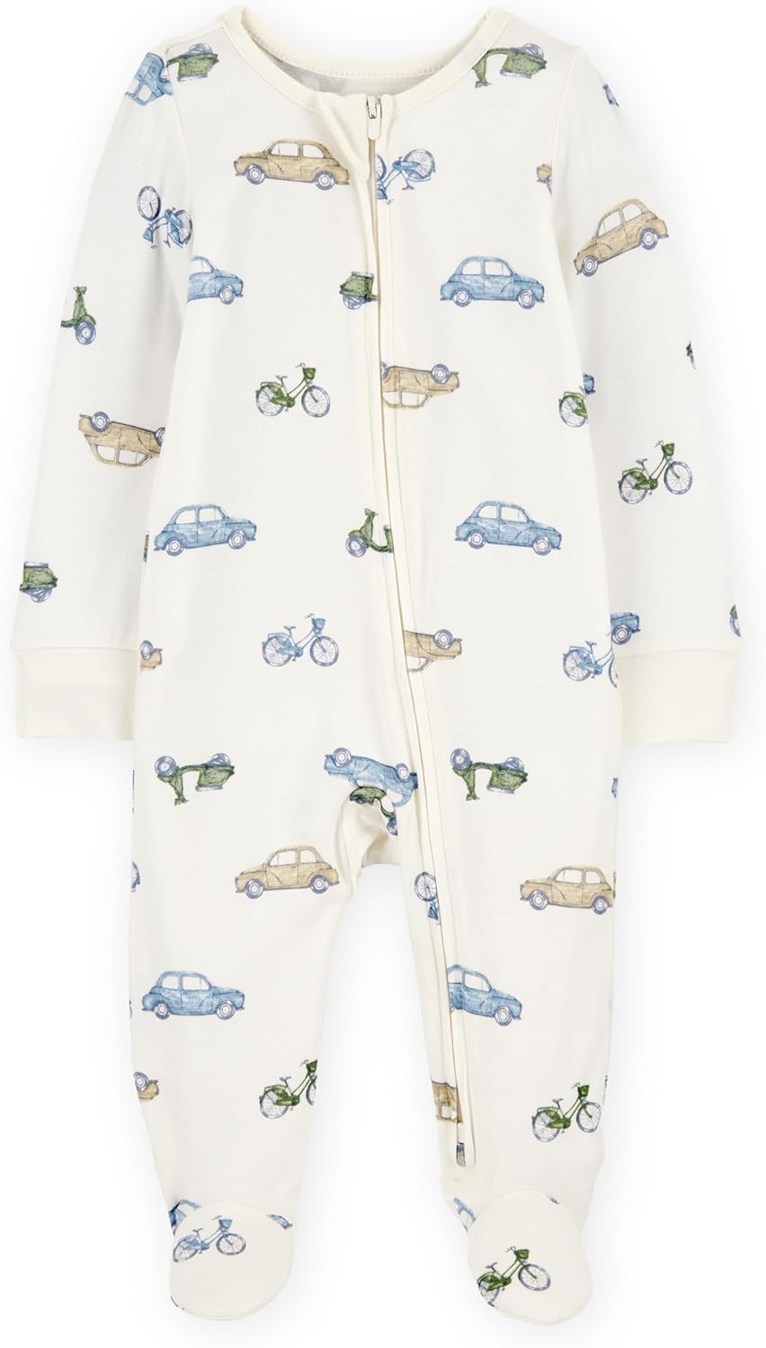 Carter's Baby Boys' Purelysoft Sleep and Play Pajamas