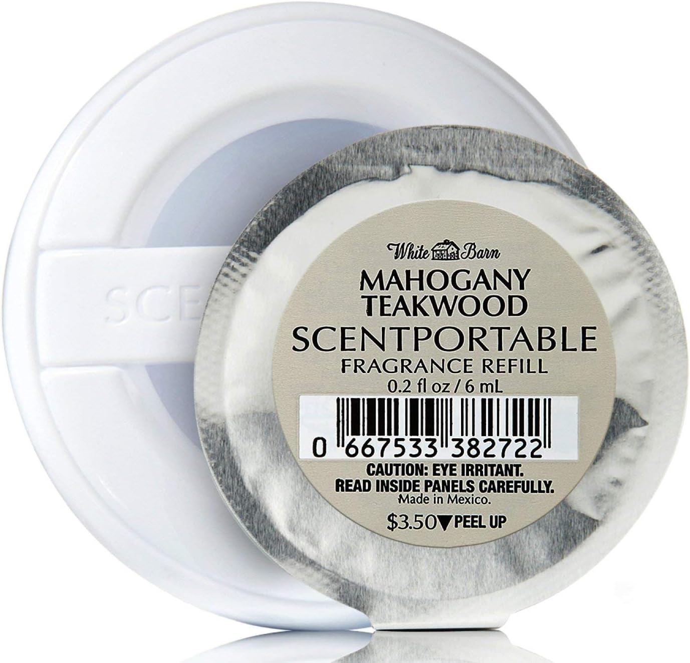 Bath & Body Works Mahogany Teakwood Scentportable Bundle of 4 Refill Discs