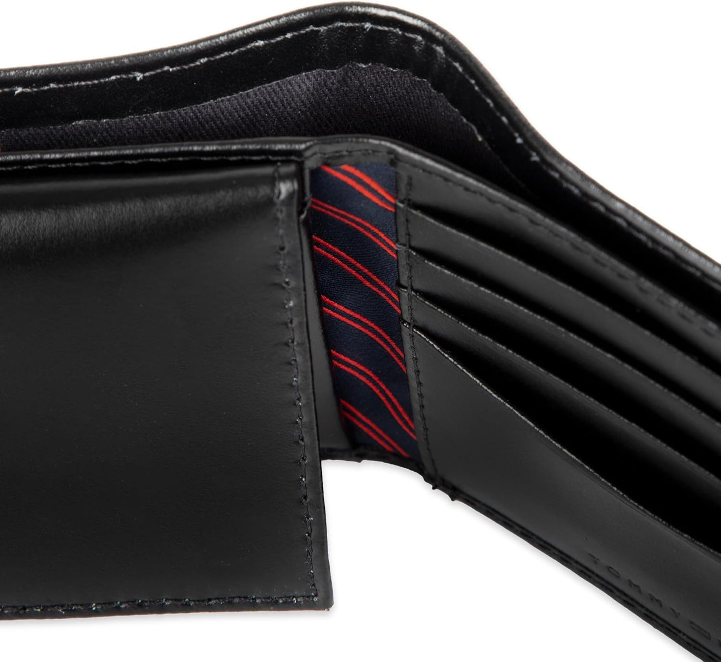 Tommy Hilfiger mens Leather Slim Bifold With Coin Pocket wallets