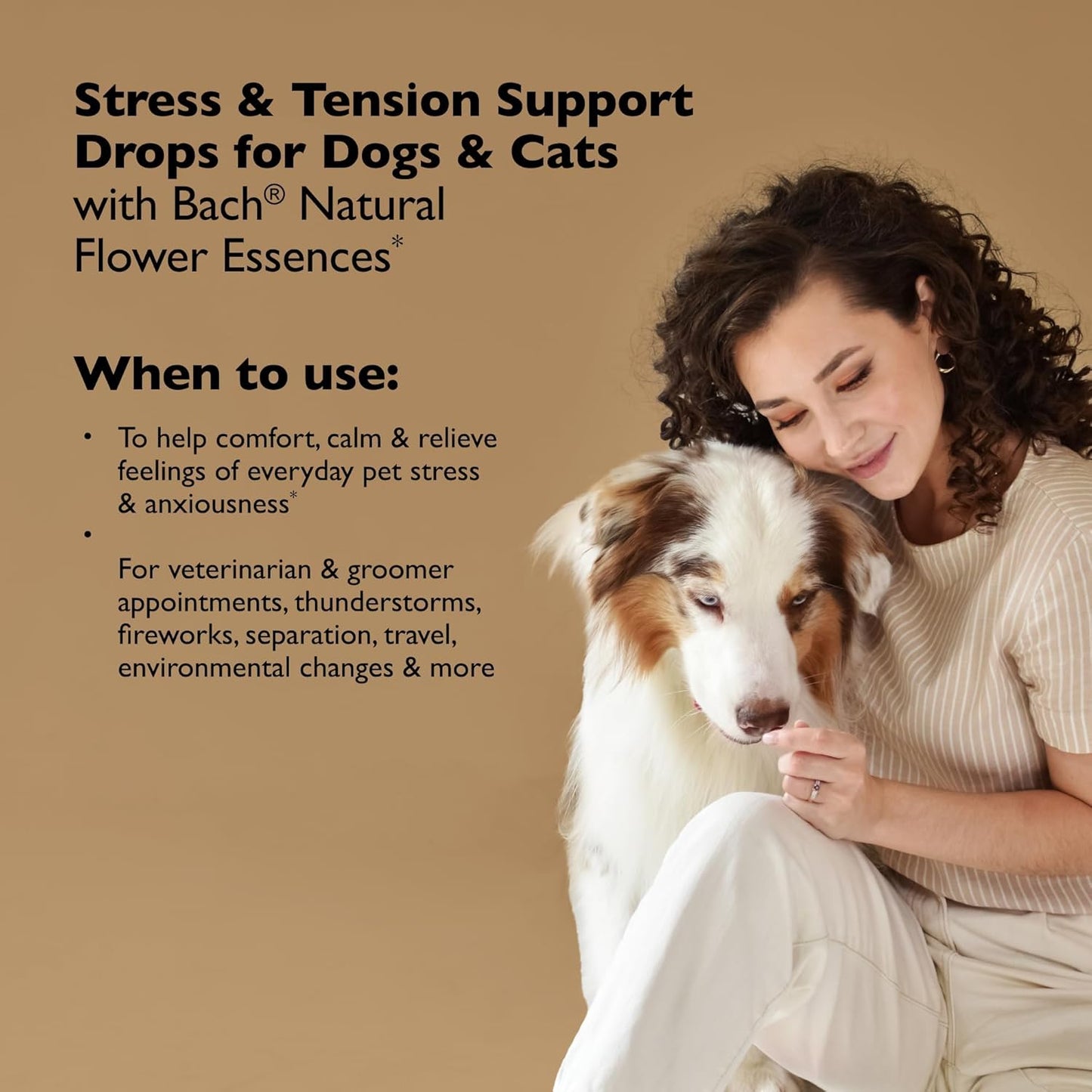 Rescue Remedy Pet Stress & Sleep Bundle - Includes Rescue Remedy Dropper 10mL & Sleep Dropper 10mL - With Bach Natural Flower Essences - Sedative-Free, Homeopathic Liquid Formula - For Dogs & Cats