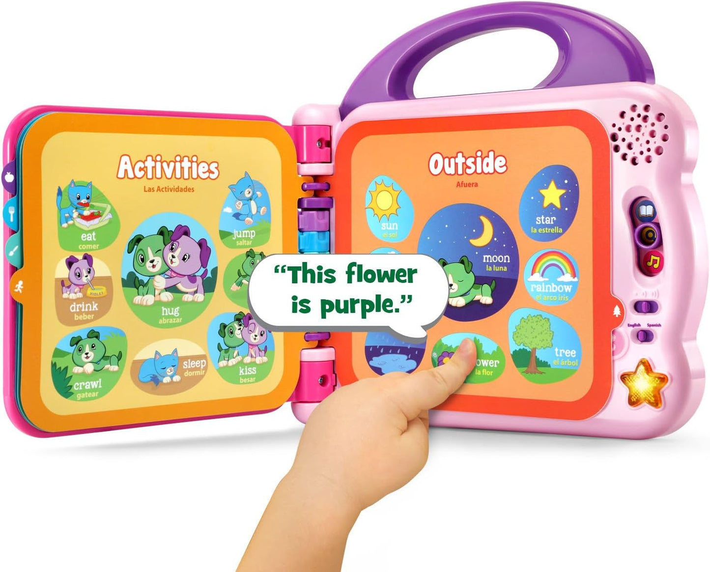 LeapFrog Scout and Violet 100 Words Book, Purple