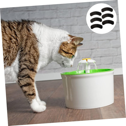 SUPVOX Pet Water Dispenser Filters Replacement for Cat Water Fountain and Dog Fountain Premium Deep Filtration Supplies for Fresh and Healthy Hydration 3.93X1.18X0.78 Inch
