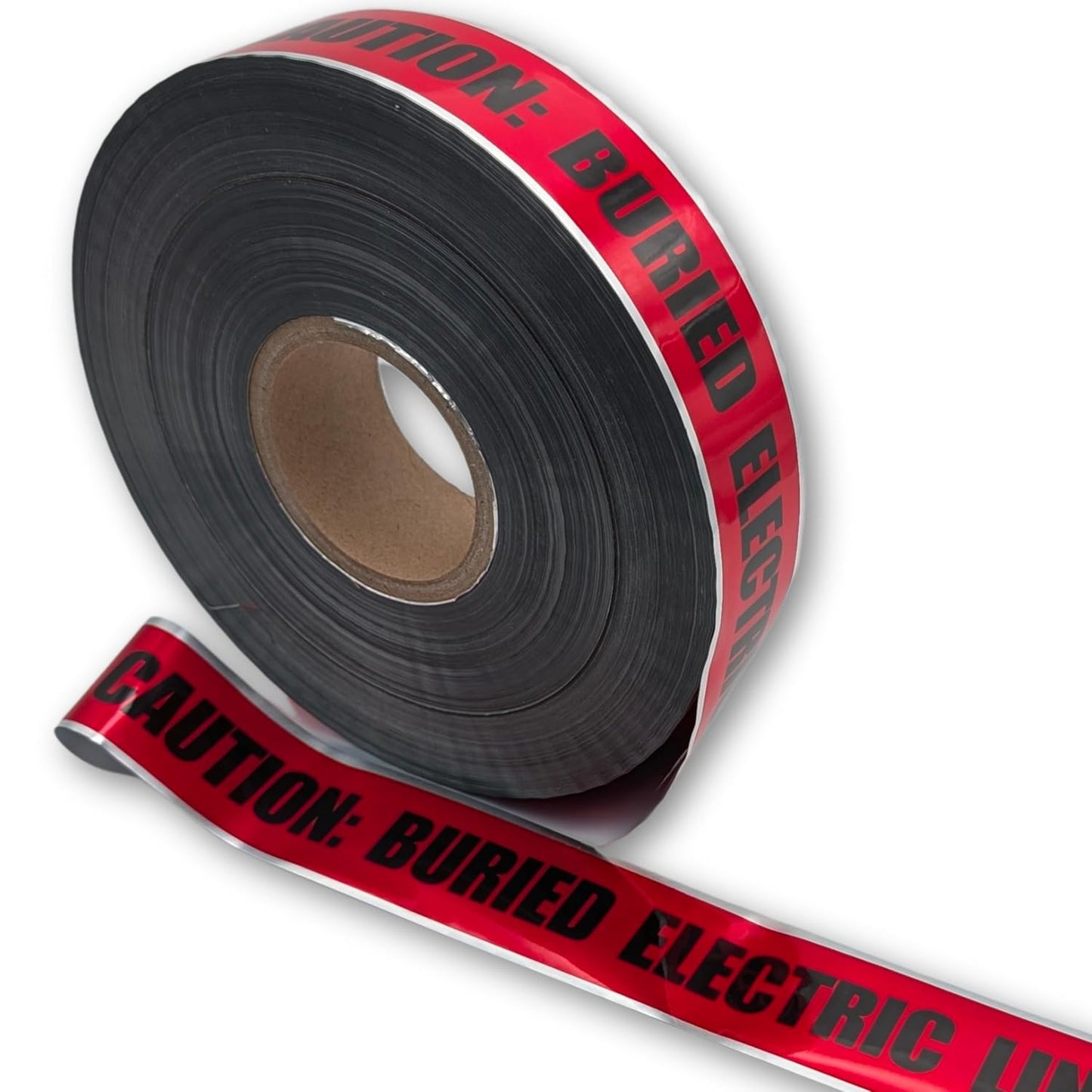 ACE Supply Buried Electrical Line Caution Tape - Detectable Underground Tape - 2 Inch x 1000 Ft Length, 5 Mil - Buried Electrical Tape Used for Utility Marking Tape