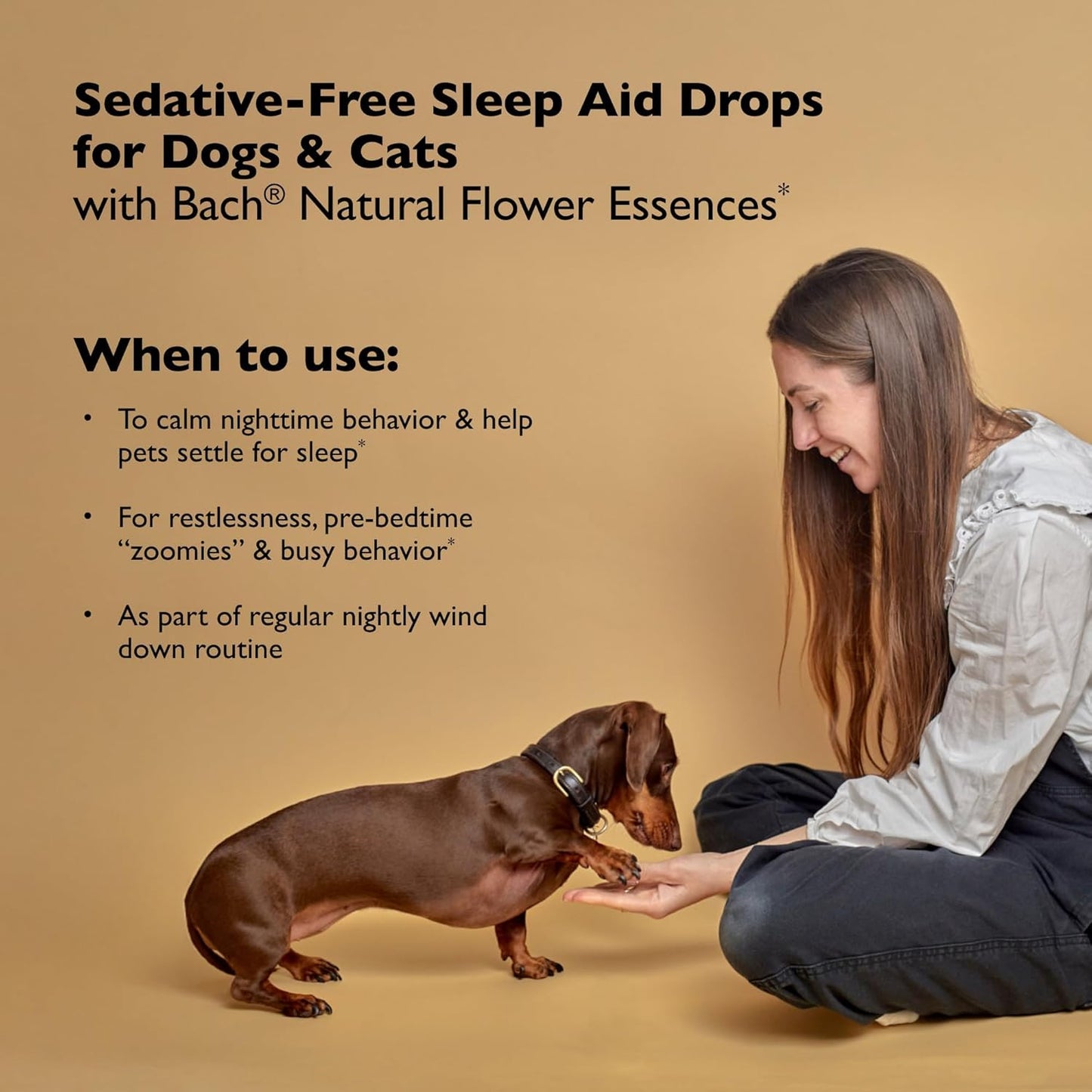 Rescue Remedy Pet Stress & Sleep Bundle - Includes Rescue Remedy Dropper 10mL & Sleep Dropper 10mL - With Bach Natural Flower Essences - Sedative-Free, Homeopathic Liquid Formula - For Dogs & Cats
