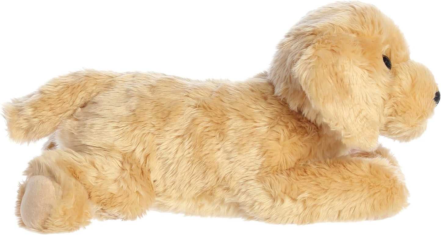 Aurora® Adorable Flopsie™ Goldie™ Stuffed Animal - Used to Create Imaginative Play Adventures - Perfect for Birthdays, Kids and Adults, All Ages - Brown 12 Inches