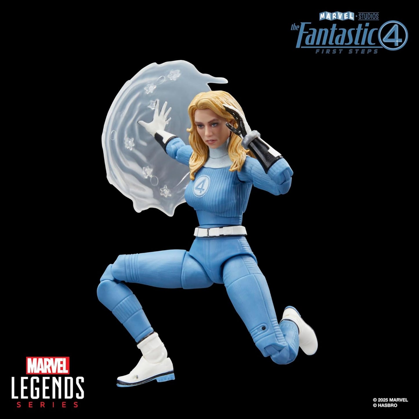 Marvel Legends Series Marvel's Invisible Woman, The Fantastic Four: First Steps Sue Storm Movie Collectible 6 Inch Action Figure Toy