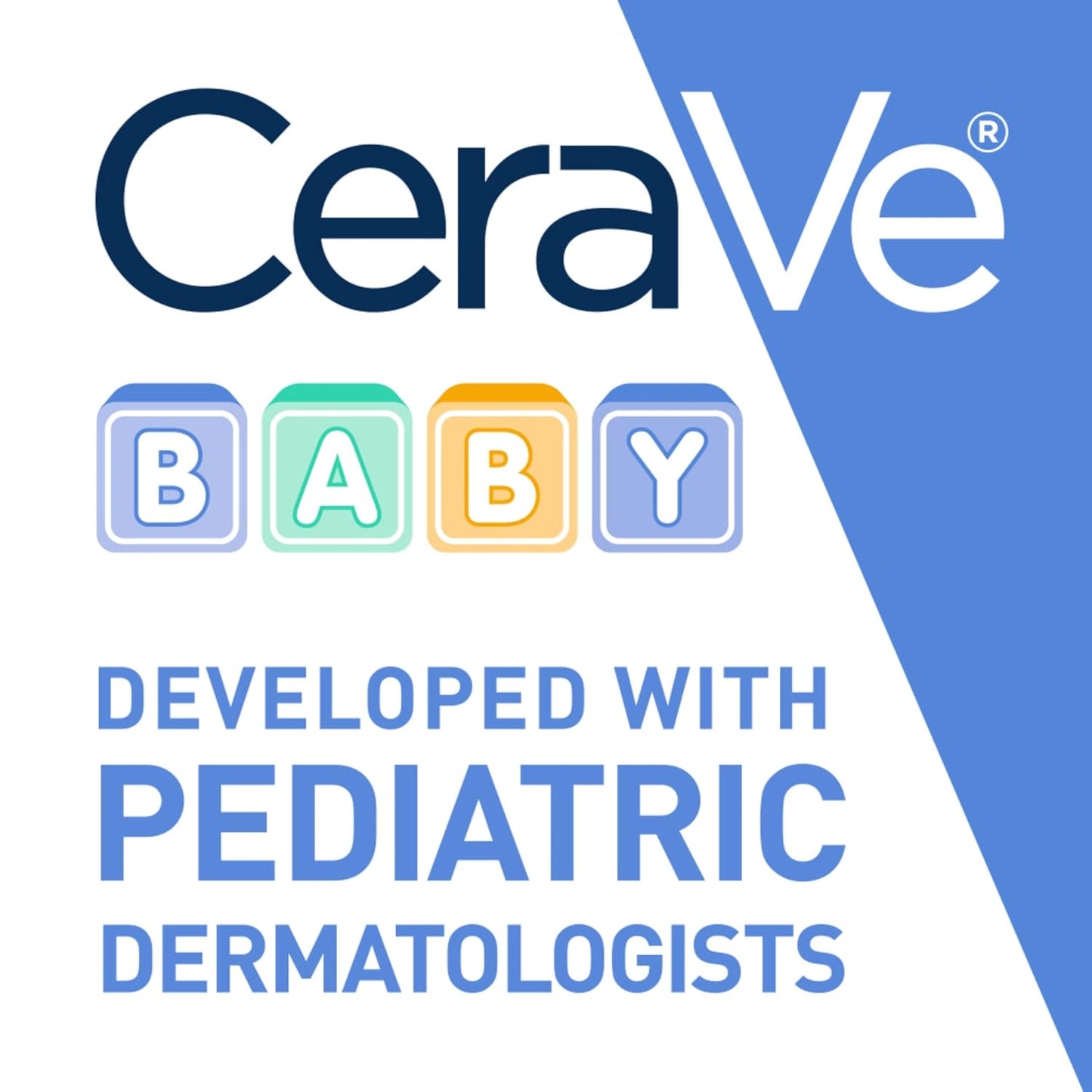 CeraVe Baby Cream, Gentle Moisturizing Cream with Ceramides, Fragrance, Paraben, Dye & Phthalates Free, Rich & Non-Greasy Feel, Gentle Baby Skin Care, 8 Ounce