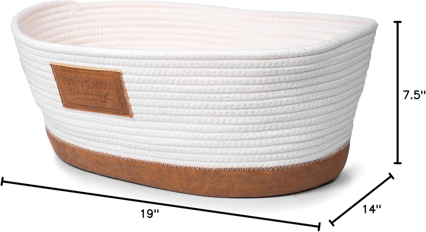 Harry Barker Woven Rope Basket Bed