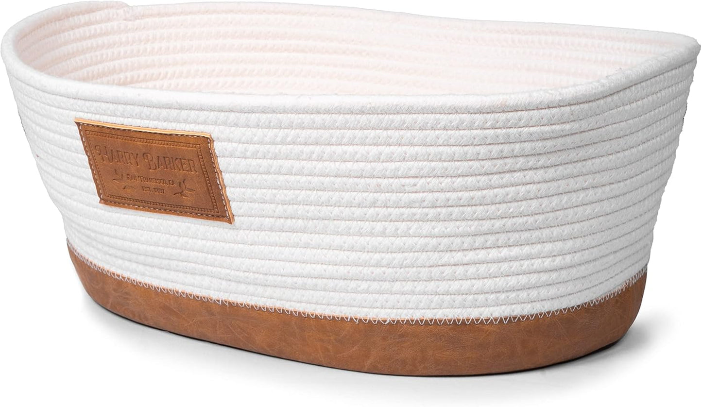 Harry Barker Woven Rope Basket Bed