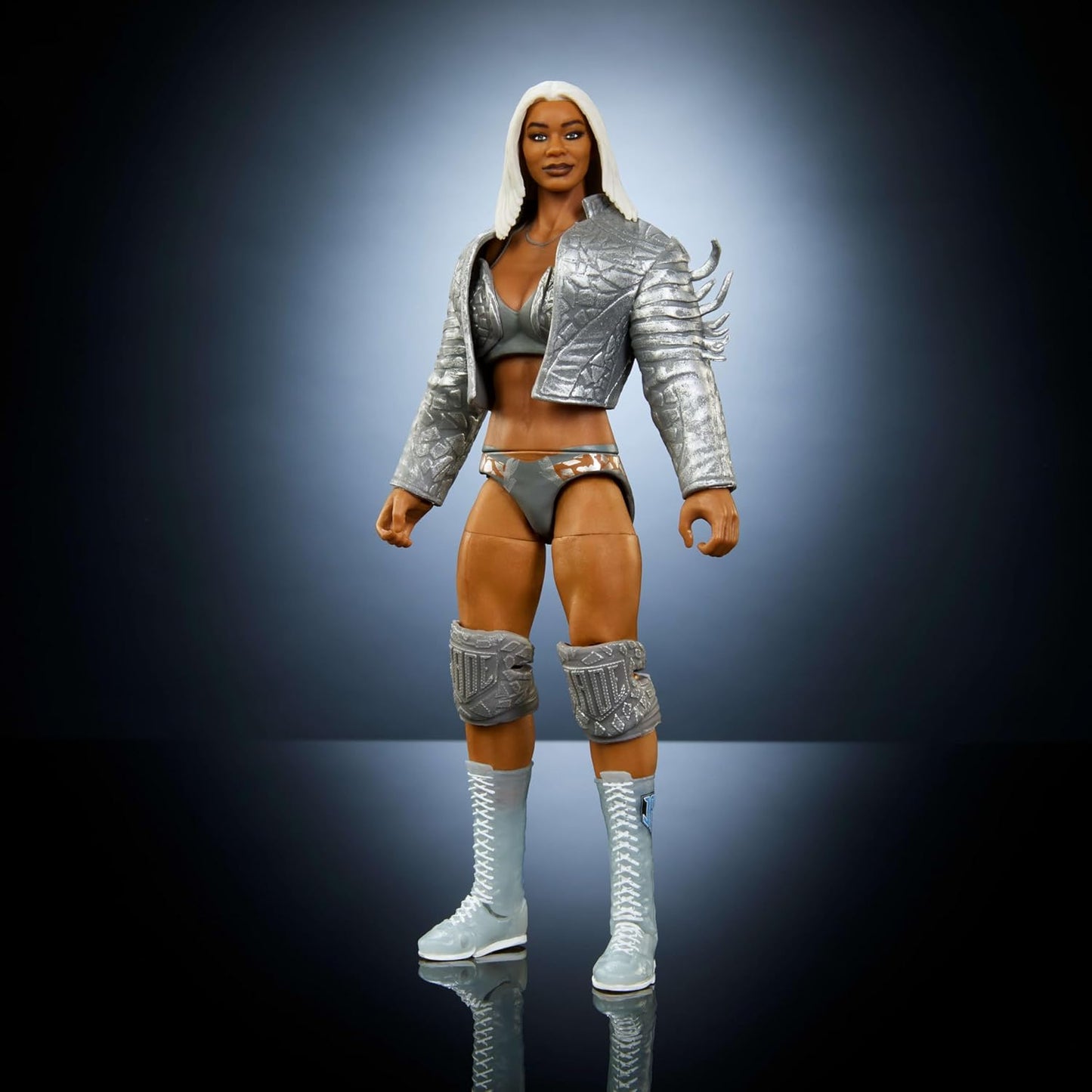 Mattel WWE Elite Action Figure & Accessories, Series #116 6-inch Collectible Jade Cargill with 25 Articulation Points & Swappable Hands