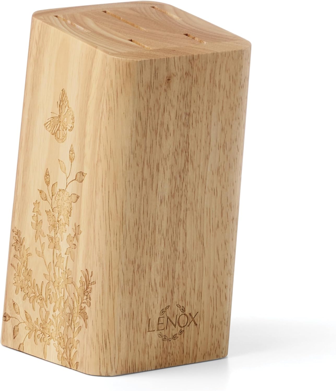 Lenox 898380 Butterfly Meadow Herbs 6-Piece Cutlery Block Set