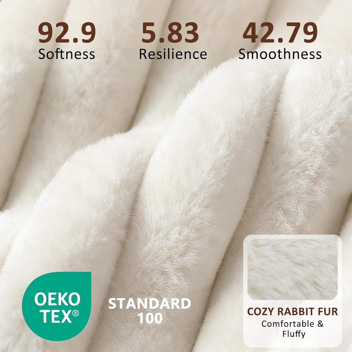 Dog Beds Large Sized Dog, Flat Pet Beds with Removable Washable Cover, Pet Mat Cute Pet Crate Bed Thick Shredded Chopped Crate Foam & Anti Slip Bottom for Indoor, 35"x23"x4" Cream