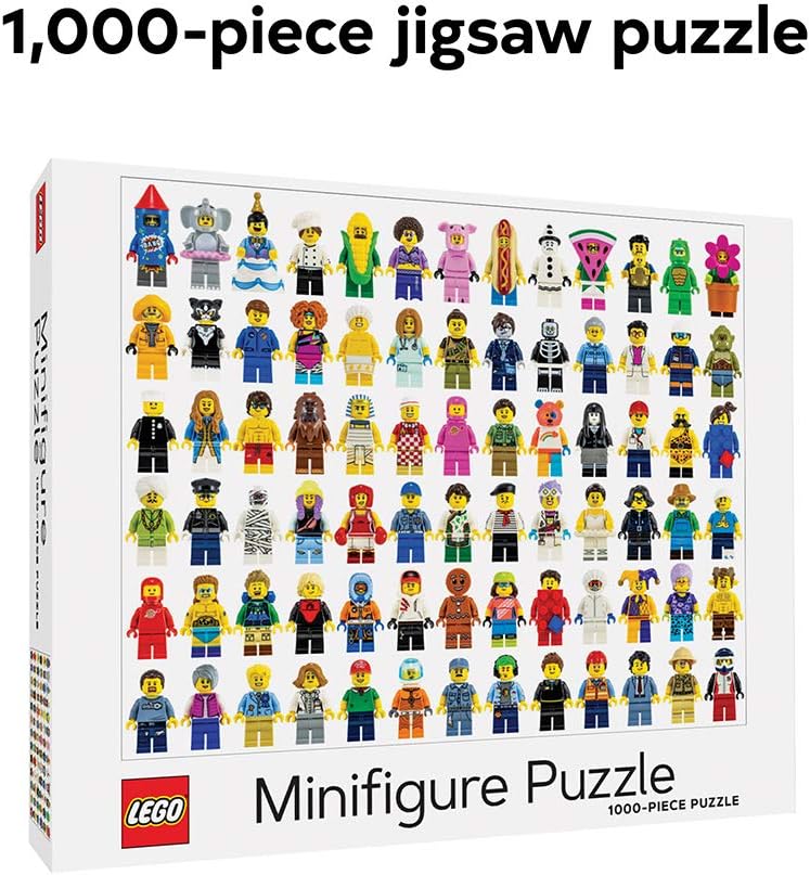 LEGO Minifigure 1000-Piece Jigsaw Puzzle