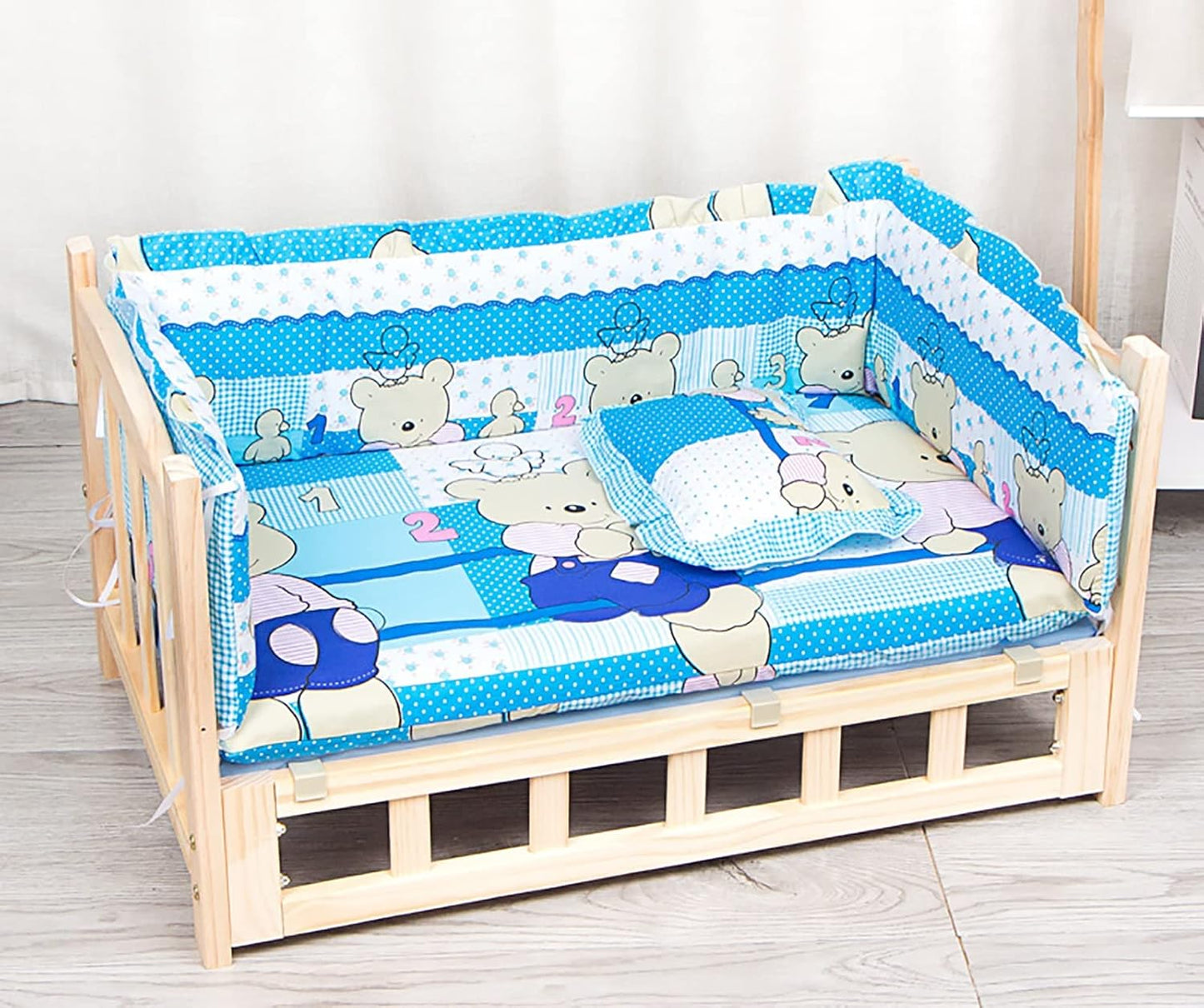 Indoor Outdoor Raised Pets Couch Sofa, Blue Picnic Training Orthopedic Joint Dogs Bed, for Golden Retriever, Samoyed, Husky, Bulldog (Color : Style3, Size : S-60x38x34cm/24x15x13) (Style1 XL10