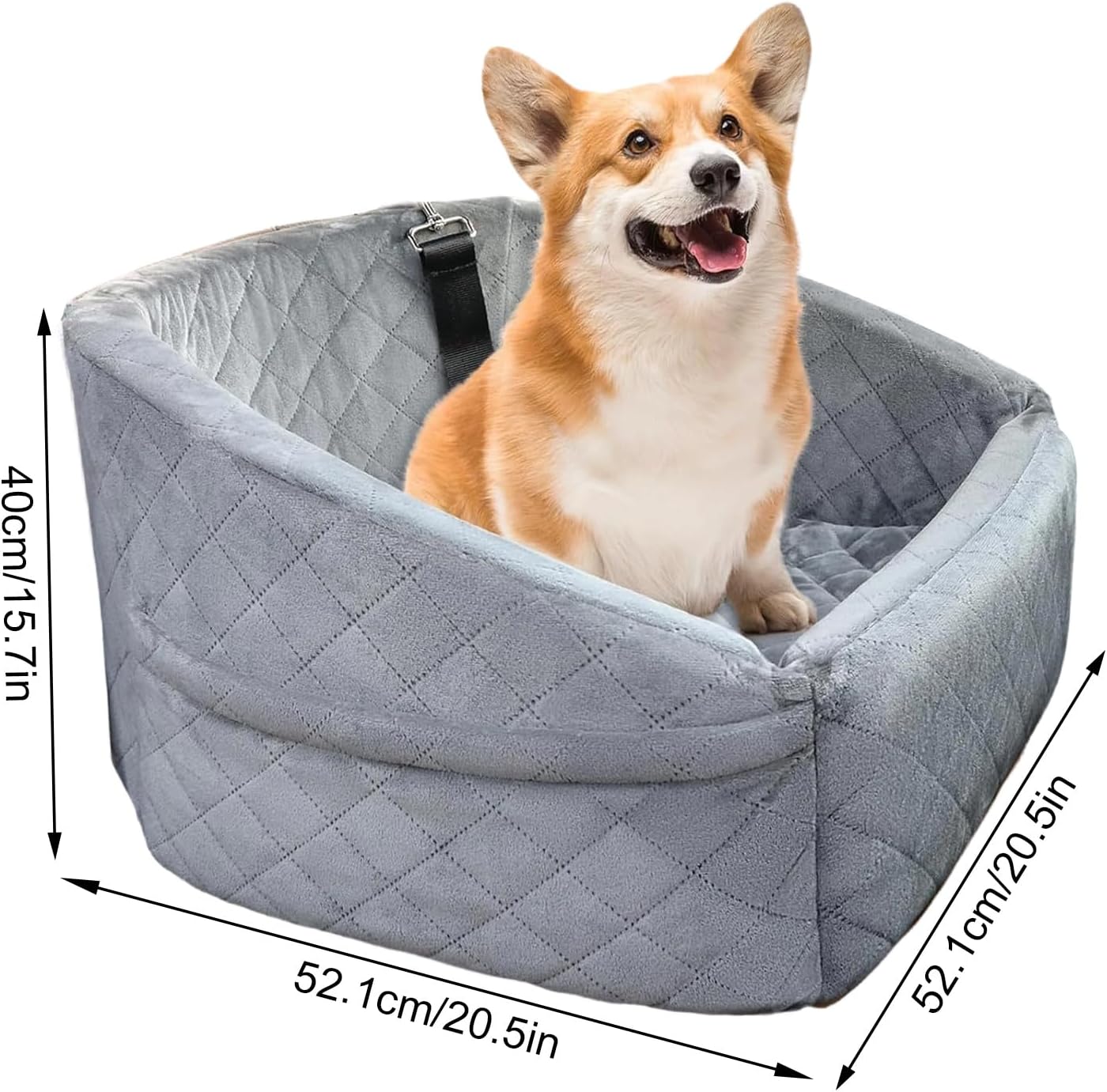 Pet for Small and Middle Dogs with Rope and Storage Pockets Soft Oxford Fabric Design for Small Dogs