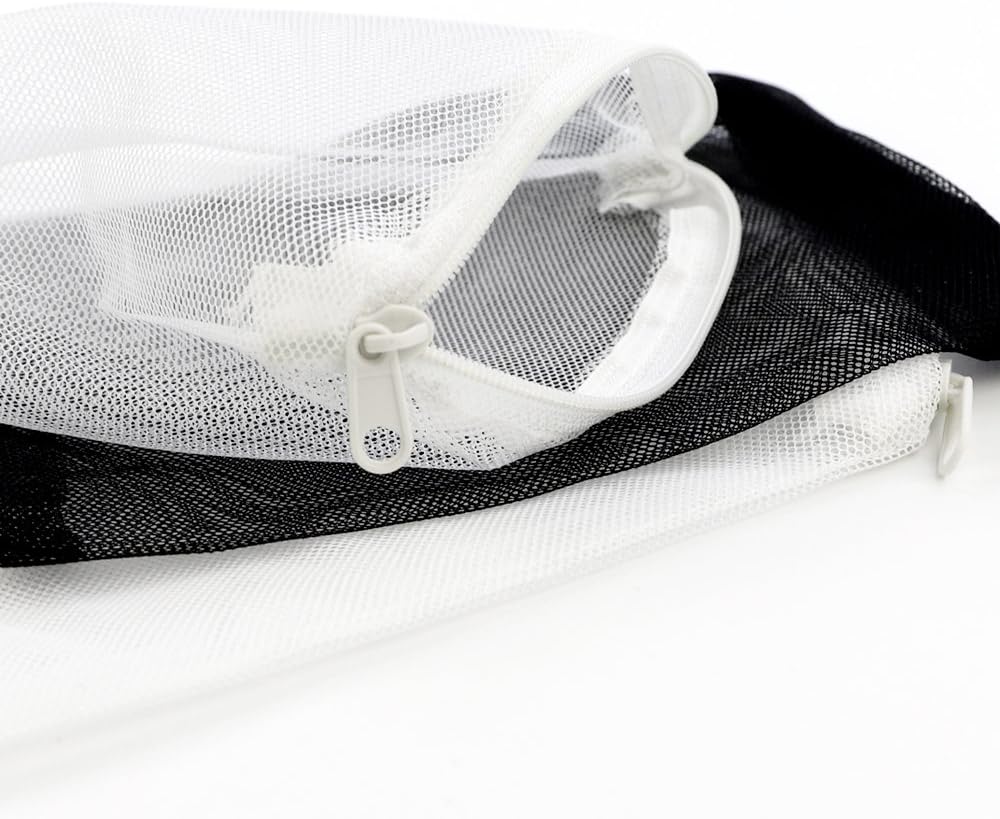 DEPEPE 10pcs 7.8 x 5.9 Inch Aquarium Filter Media Bags with Zipper for Activated Carbon, Biospheres, Ceramic Rings