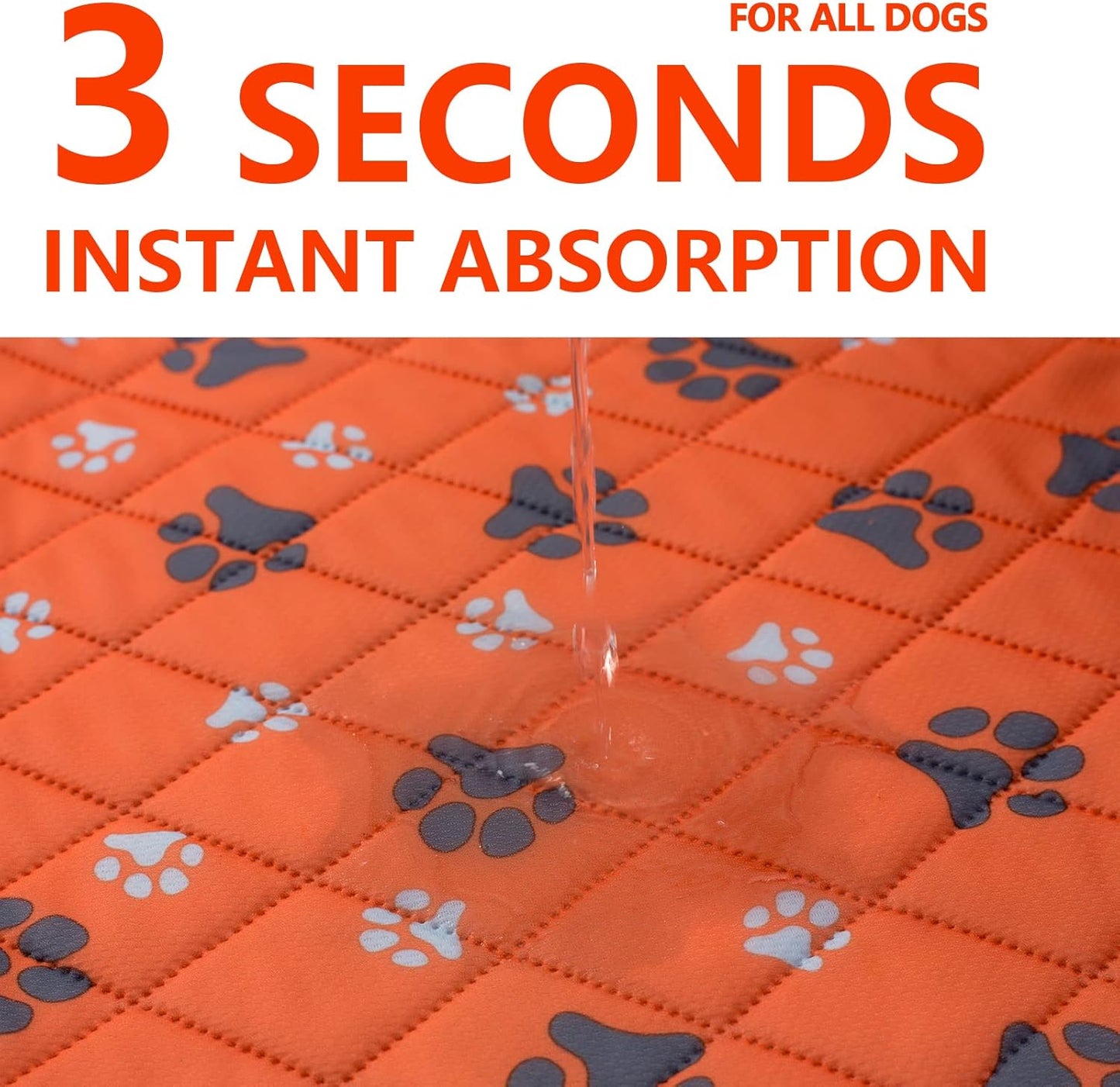 Washable Pee Pad for Dogs of 2Pack Reusable Puppy Non-Slip Pet Training Pads（Pink,31*36"）