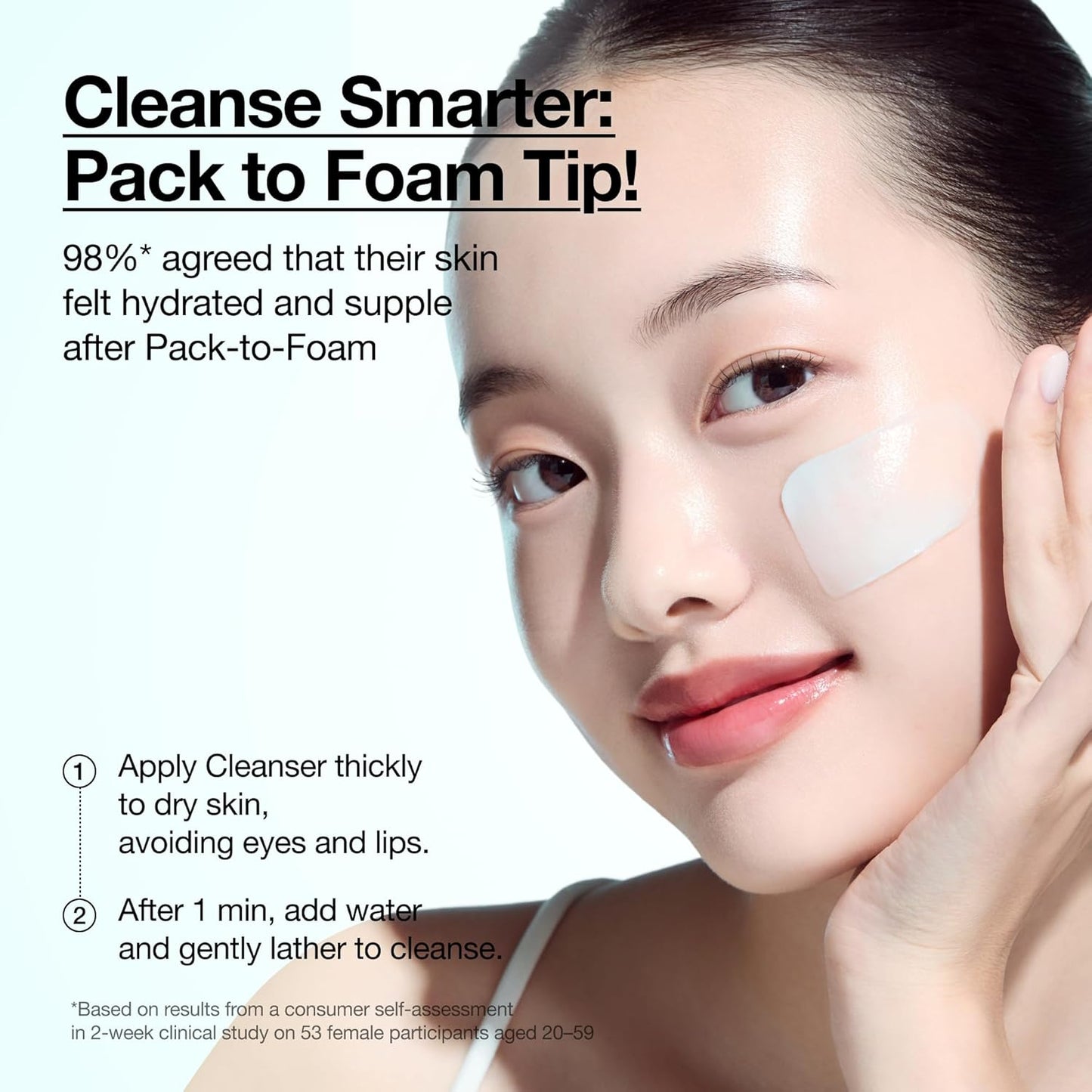 ANUA PDRN Hyaluronic Acid Moisturizing Cleansing Foam, Hydrating Facial Cleanser for Dry Skin, Daily Gentle Face Wash with Salmon DNA, Balancing & Pore Care, Korean Skincare (5.07 fl oz)